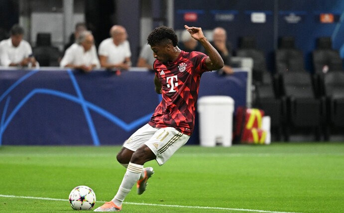 Der FC Bayern München kann bald wieder auf Kingsley Coman setzen.