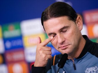 Steht unter Druck: Leverkusens Trainer Gerardo Seoane.