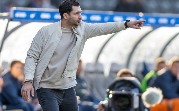 Hertha-Trainer Sandro Schwarz hofft, dass sich sein Team bald belohnt.