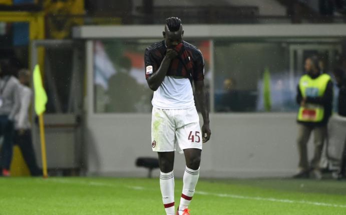 Balotelli in Mailand vor Ausmusterung (Quelle: SID-IMAGES)