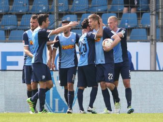 Der VfL Bochum klettert auf den vierten Tabellenplatz (Quelle: SID-IMAGES/FIRO) Der VfL Bochum klettert auf den vierten Tabellenplatz (Quelle: SID-IMAGES/FIRO)
