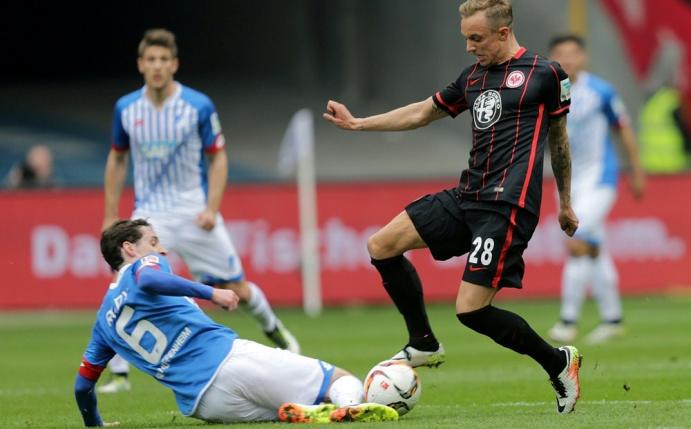 Abstiegs-Duell: Hoffenheim schlägt Frankfurt (Quelle: PIXATHLON/SID-IMAGES)