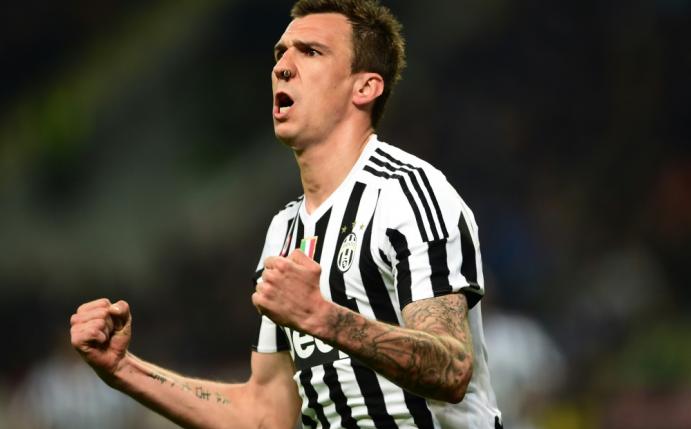 Mario Mandzukic trifft für Juventus Turin (Quelle: SID-IMAGES)
