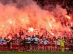 Die Fans von Union Berlin hatten in Malmö Pyrotechnik abgebrannt.