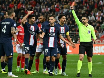 28. Platzverweis für Ramos: PSG mit Nullnummer in Reims 28. Platzverweis für Ramos: PSG mit Nullnummer in Reims