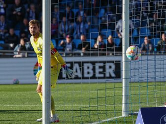 Knöpfte sich in Bochum Mitspieler Tuta vor: Eintracht-Keeper Kevin Trapp. Knöpfte sich in Bochum Mitspieler Tuta vor: Eintracht-Keeper Kevin Trapp.