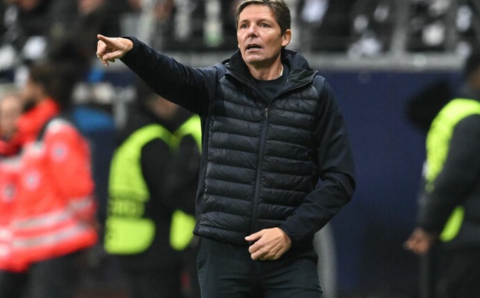 Kann in London auf seine Bestbesetzung bauen: Eintracht-Coach Oliver Glasner.