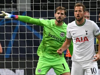 Wird im Rückspiel gegen die Eintracht auf dem Platz stehen: Tottenhams Topstürmer Harry Kane (r). Wird im Rückspiel gegen die Eintracht auf dem Platz stehen: Tottenhams Topstürmer Harry Kane (r).