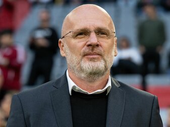 Pilsen-Trainer Michal Bilek. Pilsen-Trainer Michal Bilek.