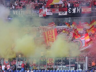 Verfehlungen der Fans: UEFA bittet Union zur Kasse Verfehlungen der Fans: UEFA bittet Union zur Kasse