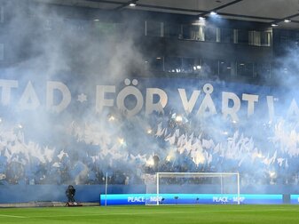 Im Hinspiel zwischen Malmö FF und dem 1. FC Union Berlin war es zu Ausschreitungen gekommen. Im Hinspiel zwischen Malmö FF und dem 1. FC Union Berlin war es zu Ausschreitungen gekommen.