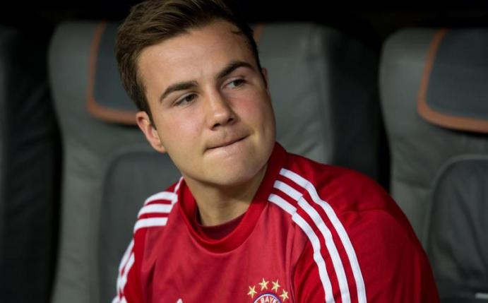 Mario Götze hat beim FC Bayern noch einen Vertrag bis 2017. Foto: Sven Hoppe