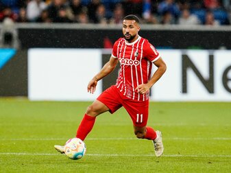 Beim Spiel gegen den FC Nantes ist der Einsatz von Freiburgs Daniel-Kofi Kyereh noch ungewiss. Beim Spiel gegen den FC Nantes ist der Einsatz von Freiburgs Daniel-Kofi Kyereh noch ungewiss.