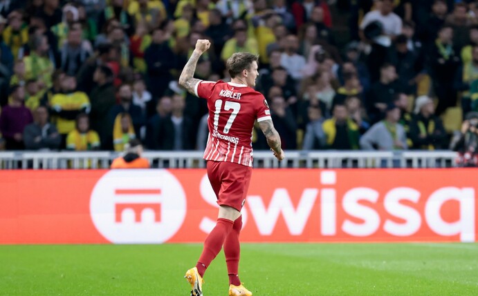 Lukas Kübler stellte mit seinem Tor die Weichen auf Freiburger Sieg in Nantes.
