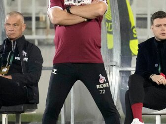 Durchlebt mit Köln derzeit eine schwierige Phase: FC-Coach Steffen Baumgart. Durchlebt mit Köln derzeit eine schwierige Phase: FC-Coach Steffen Baumgart.