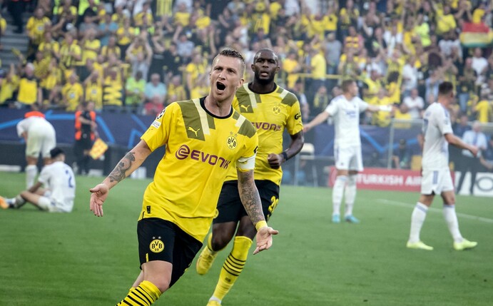 BVB-Kapitän Marco Reus steht nach seiner Außenbandverletzung vor dem Comeback.