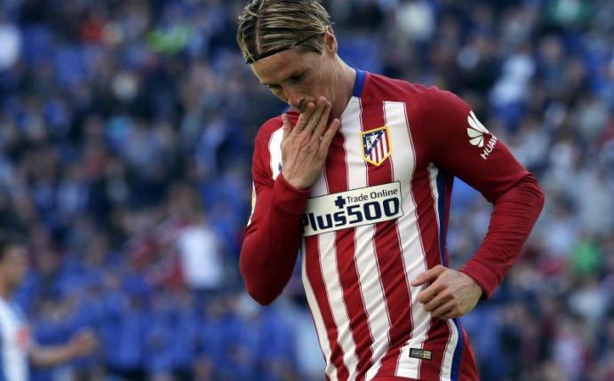 Stürmerstar Fernando Torres sagt einen Coup Atleticos voraus, wird aber beim Spiel fehlen. Foto: Alberto Estevez