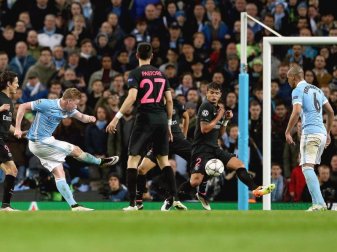 Kevin De Bruyne war der Matchwinner für Manchester City. Foto: Nigel Roddis Kevin De Bruyne war der Matchwinner für Manchester City. Foto: Nigel Roddis