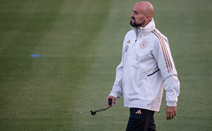 Der Trainer der deutschen U21-Auswahl: Antonio Di Salvo.