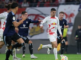 Dank Poulsen: Leipzig marschiert ins Achtelfinale Dank Poulsen: Leipzig marschiert ins Achtelfinale
