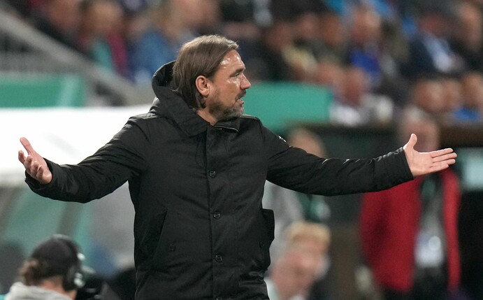 Musste sich mit Gladbach in Darmstadt geschlagen geben: Daniel Farke.
