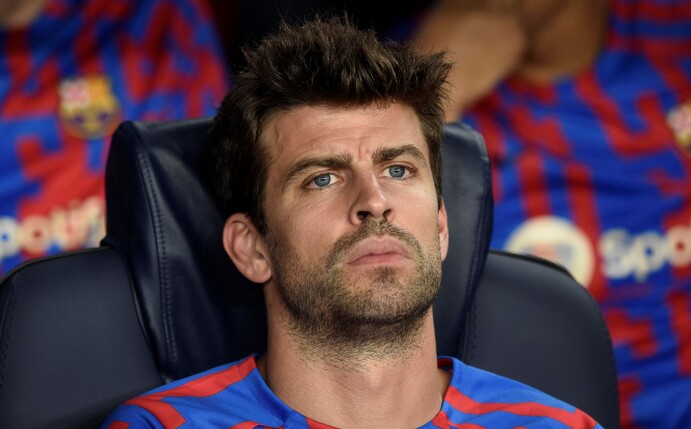 Gerard Pique ist diese Saison hauptsächlich auf der Ersatzbank zu finden. (Foto: Josep Lago/Getty Images)