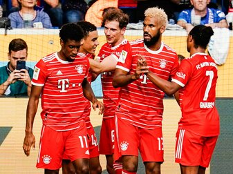 Der FC Bayern feierte einen Auswärtssieg bei 1899 Hoffenheim. Der FC Bayern feierte einen Auswärtssieg bei 1899 Hoffenheim.