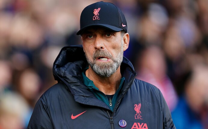 Trainer Jürgen Klopp verlor mit dem FC Liverpool bei Nottingham Forest.