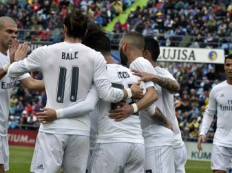 Real Madrid gewinnt 5:1 beim FC Getafe (Quelle: SID-IMAGES) Real Madrid gewinnt 5:1 beim FC Getafe (Quelle: SID-IMAGES)