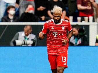 Ist in Torlaune: Bayern-Angreifer Eric Maxim Choupo-Moting. Ist in Torlaune: Bayern-Angreifer Eric Maxim Choupo-Moting.