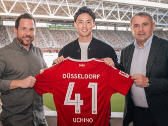 Profivertrag: Fortuna bindet Talent Takashi Uchino Profivertrag: Fortuna bindet Talent Takashi Uchino