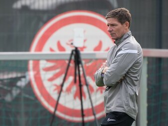 Will mit der Eintracht ins Königsklassen-Achtelfinale: Trainer Oliver Glasner. Will mit der Eintracht ins Königsklassen-Achtelfinale: Trainer Oliver Glasner.