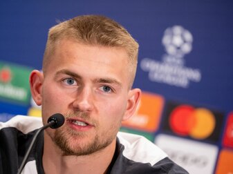Brauchte etwas Eingewöhnungszeit beim FC Bayern: Matthijs de Ligt. Brauchte etwas Eingewöhnungszeit beim FC Bayern: Matthijs de Ligt.
