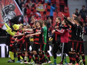 Bayer Leverkusen schaffte den Sprung auf den dritten Tabellenplatz. Foto: Federico Gambarini Bayer Leverkusen schaffte den Sprung auf den dritten Tabellenplatz. Foto: Federico Gambarini