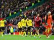 Aston Villa ist aus der Premier League ausgeschieden. Foto: Peter Powell