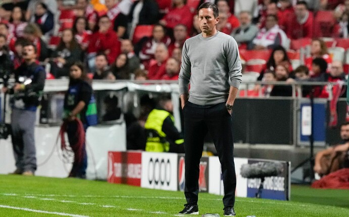 Erfolgreich in Lissabon: Benfica-Coach Roger Schmidt.