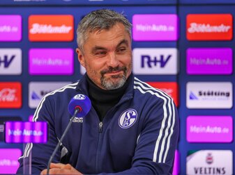 Soll Schalke 04 vor dem Abstieg retten: Thomas Reis. Soll Schalke 04 vor dem Abstieg retten: Thomas Reis.