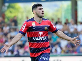 Yusuf Demir - hier noch im Trikot von Rapid Wien. Foto: Carsten Harz/Getty Images Yusuf Demir - hier noch im Trikot von Rapid Wien. Foto: Carsten Harz/Getty Images