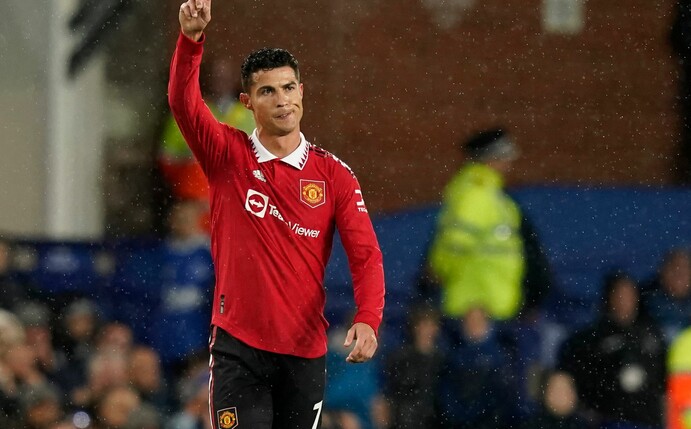 Zurück in der Startelf von Manchester United: Cristiano Ronaldo.