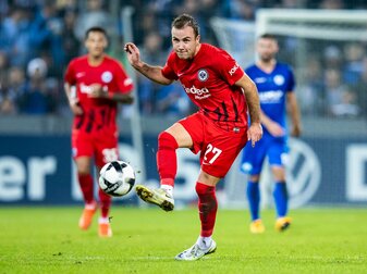 Befindet sich bei der Frankfurter Eintracht seit Wochen in Topform: Mario Götze. Befindet sich bei der Frankfurter Eintracht seit Wochen in Topform: Mario Götze.