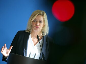 Bundesinnenministerin Nancy Faeser. Bundesinnenministerin Nancy Faeser.
