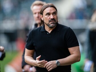 hat allerhöchsten Respekt vor der Arbeit bei Union Berlin: Borussia Mönchengladbachs Trainer Daniel Farke. hat allerhöchsten Respekt vor der Arbeit bei Union Berlin: Borussia Mönchengladbachs Trainer Daniel Farke.