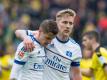 Der HSV verlor beim BVB 0:3. Foto: Guido Kirchner