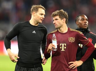 Neuer und Müller: Die FC-Bayern-Bosse sind optimistisch Neuer und Müller: Die FC-Bayern-Bosse sind optimistisch