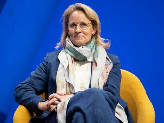 Donata Hopfen, Vorsitzende der Geschäftsführung der Deutschen Fußball Liga. Donata Hopfen, Vorsitzende der Geschäftsführung der Deutschen Fußball Liga.