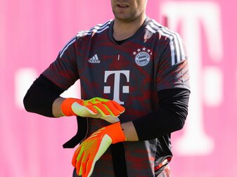 Steht vor der Rückkehr ins Bayern-Tor: Manuel Neuer. Steht vor der Rückkehr ins Bayern-Tor: Manuel Neuer.