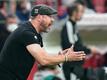 Hofft gegen Nizza auf eine friedliche Partie: Kölns Trainer Steffen Baumgart.