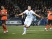 Zlatan Ibrahimovic erzielte den Siegtreffer (Quelle: SID-IMAGES)
<br>
<br>
<br>© 2016 SID