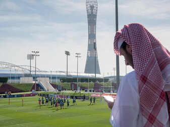 Der FC Bayern München wird im Winter wieder in Doha aufschlagen. Der FC Bayern München wird im Winter wieder in Doha aufschlagen.