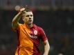 Podolski und Galatasaray haben das Hinspiel gewonnen (Quelle: firo Sportphoto/SID-IMAGES)